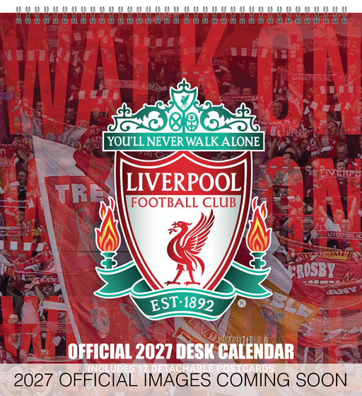 Liverpool Football Club 2027 Desk Easel