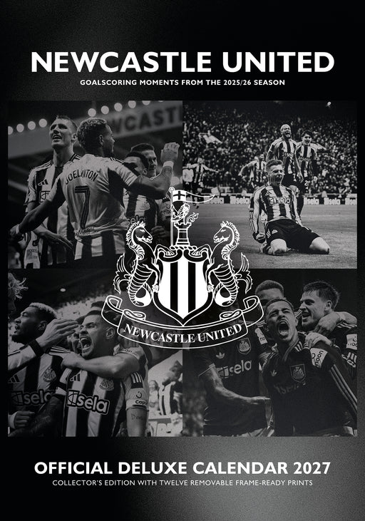 Newcastle United Football Club  2027 A3 Wall Calendar