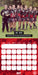 Manchester United Football Club Legends 2027 Square Wall Calendar