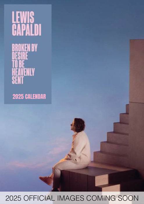 2025 Lewis Capaldi Large Wall Calendar by  Danilo Promotions from Calendar Club