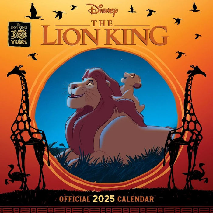 2025 Lion King Classic Wall Calendar by  Danilo Promotions from Calendar Club