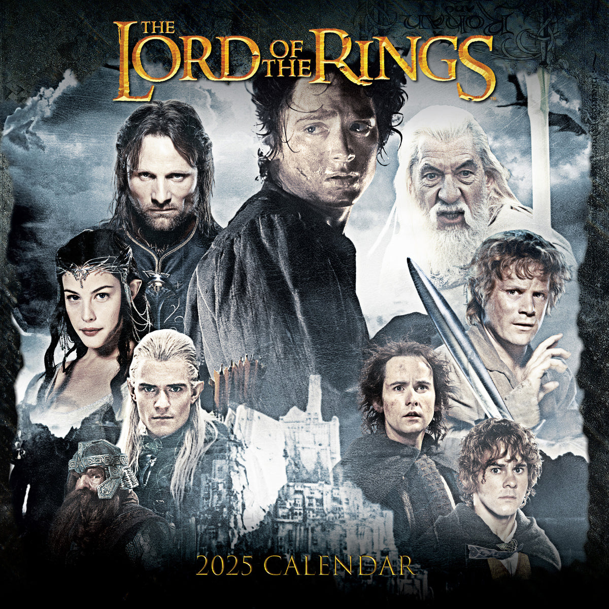 Calendar Club 2025 Lord Of The Rings Wall Calendar