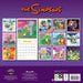 2025 The Simpsons Wall Calendar by  Danilo Promotions from Calendar Club