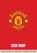 2025 Manchester United FC A5 Diary by  Danilo Promotions from Calendar Club