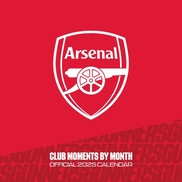 2025 Arsenal FC Legends Wall Calendar