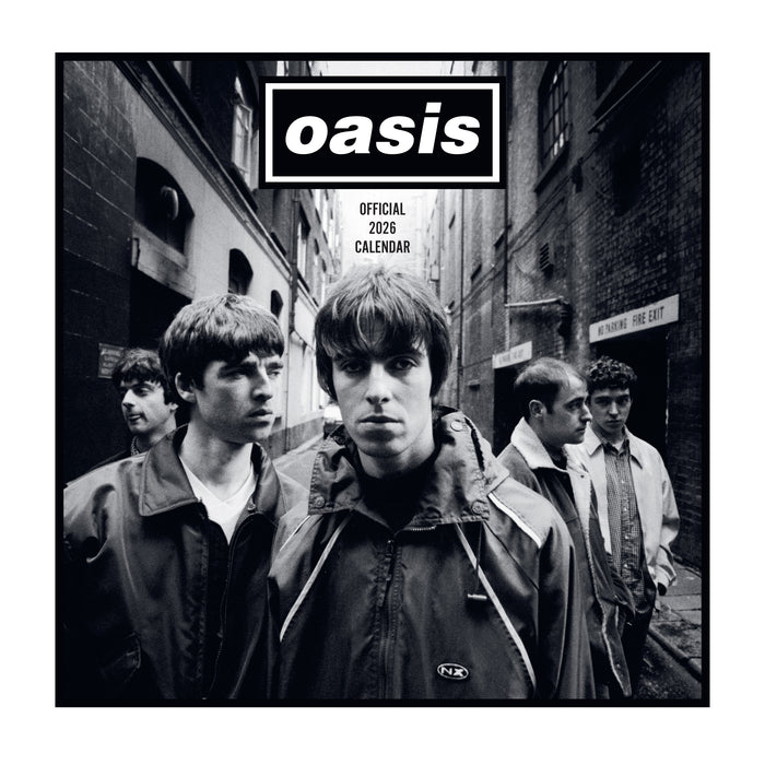 Oasis 2026 Square Wall Calendar