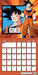 Dragonball Z 2026 Square Wall Calendar