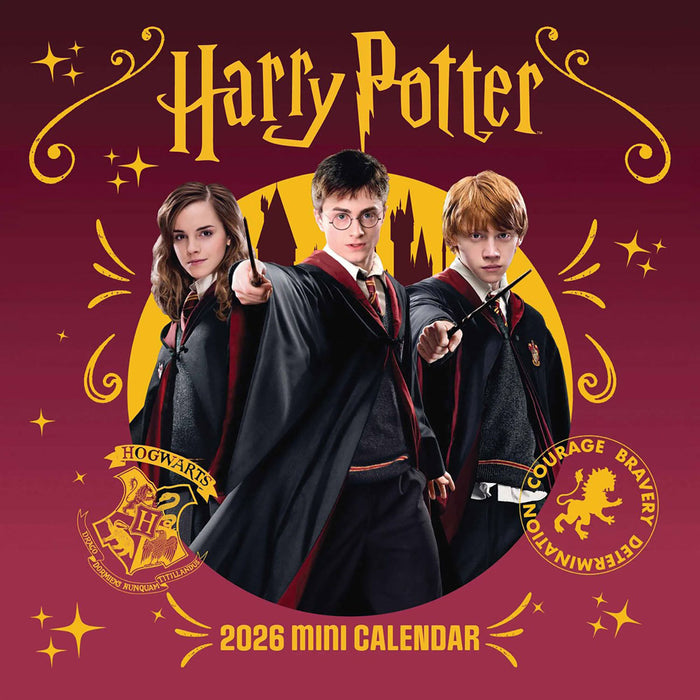 Harry Potter 2026 Mini Wall Calendar