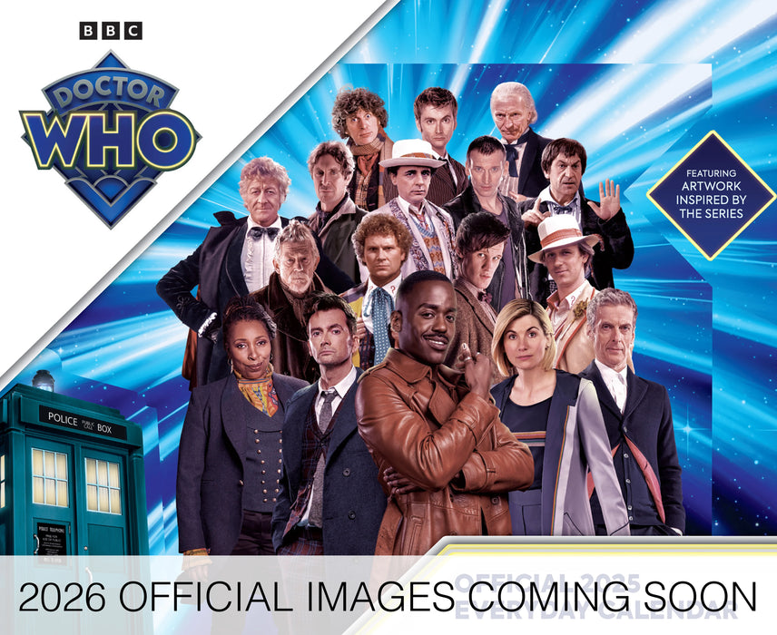 Doctor Who 2026 Page-A-Day Calendar