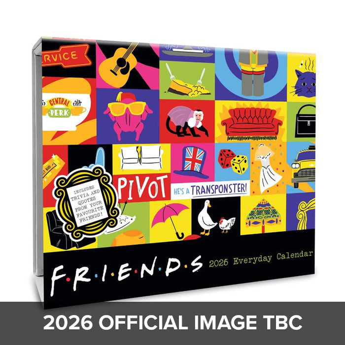 Friends 2026 Page-A-Day Calendar