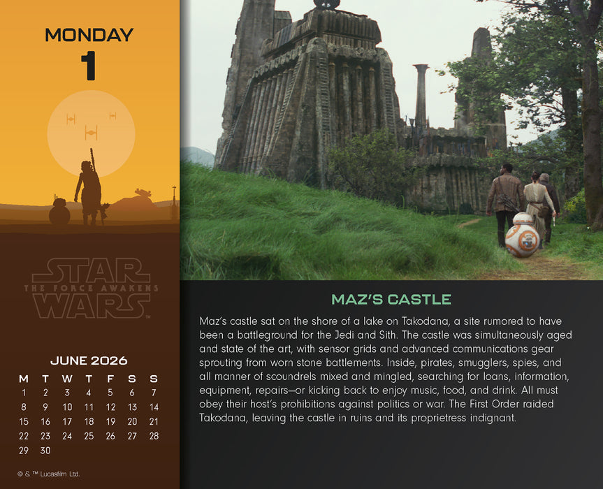 Star Wars 2026 Page-A-Day Calendar