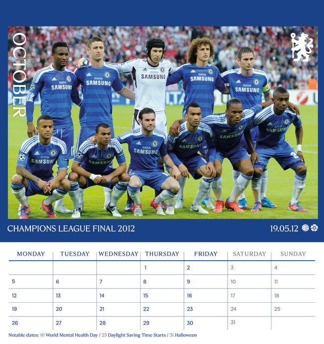 Chelsea Football Club 2026 Desk Easel