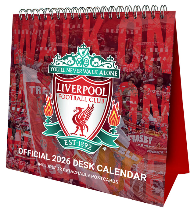 Liverpool Football Club 2026 Desk Easel