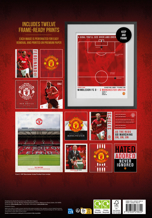 Manchester United Football Club 2026 A3 Wall Calendar