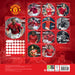 Manchester United Legends 2026 Square Wall Calendar