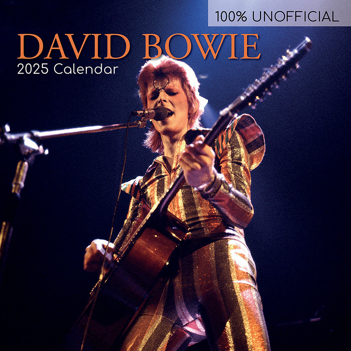 David Bowie Wall Calendar 2025