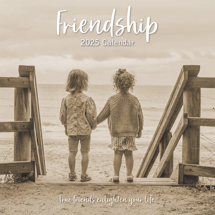 2025 Friendship Wall Calendar (Online Exclusive) by  The Gifted Stationery Co Ltd from Calendar Club