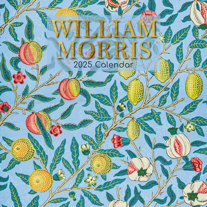 2025 William Morris Wall Calendar