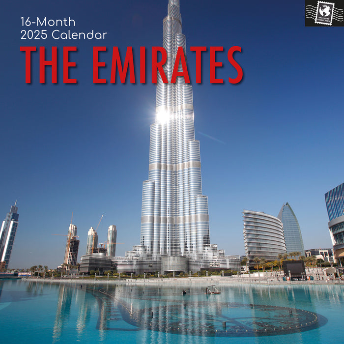 2025 The Emirates Wall Calendar by  The Gifted Stationery Co Ltd from Calendar Club