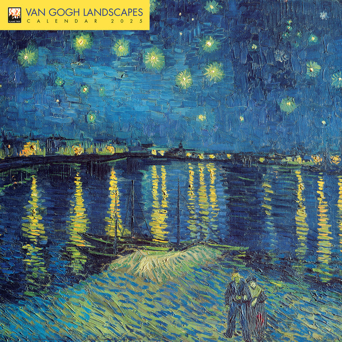 2025 Vincent van Gogh Landscapes Wall Calendar