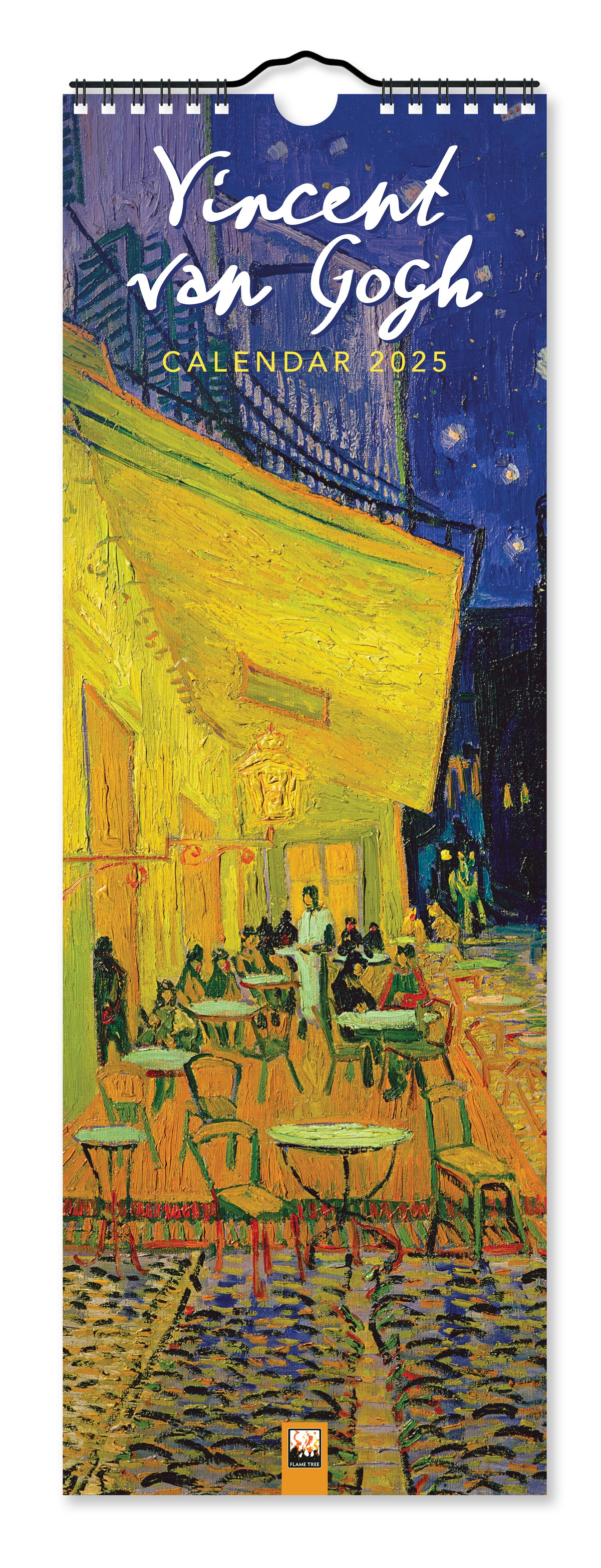 Calendar Club | 2025 Vincent Van Gogh Slimline Wall Calendar