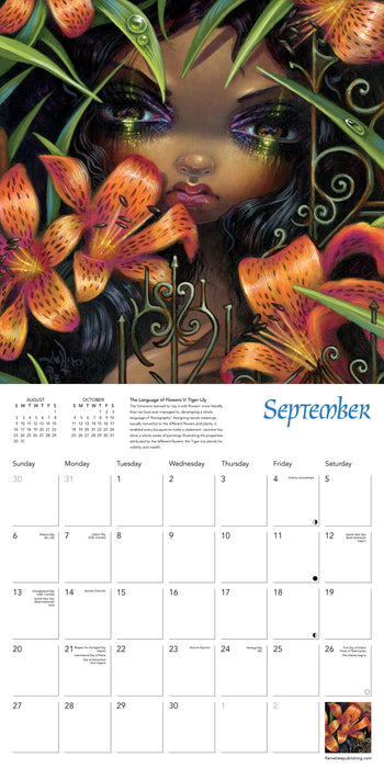 Strangeling by Jasmine B Griffith 2026 Square Wall Calendar