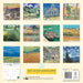 Vincent van Gogh Landscapes 2026 Square Wall Calendar