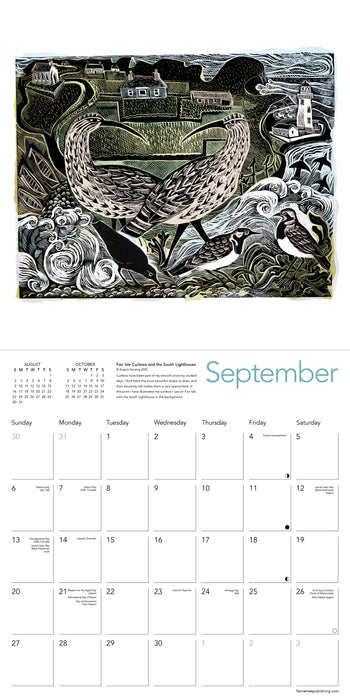 Angela Harding 2026 Square Wall Calendar