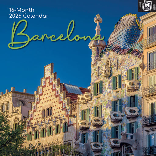 Barcelona 2026 Square Wall Calendar (Online Exclusive)