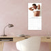 Hot Shirtless Men 2026 Square Wall Calendar