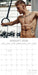 Hot Shirtless Men 2026 Square Wall Calendar