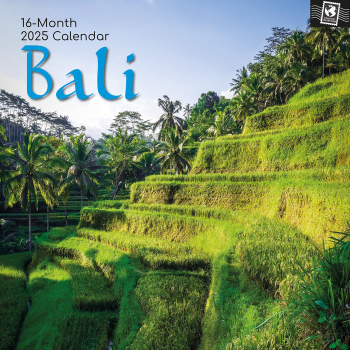 2025 Bali Wall Calendar by  The Gifted Stationery Co Ltd from Calendar Club
