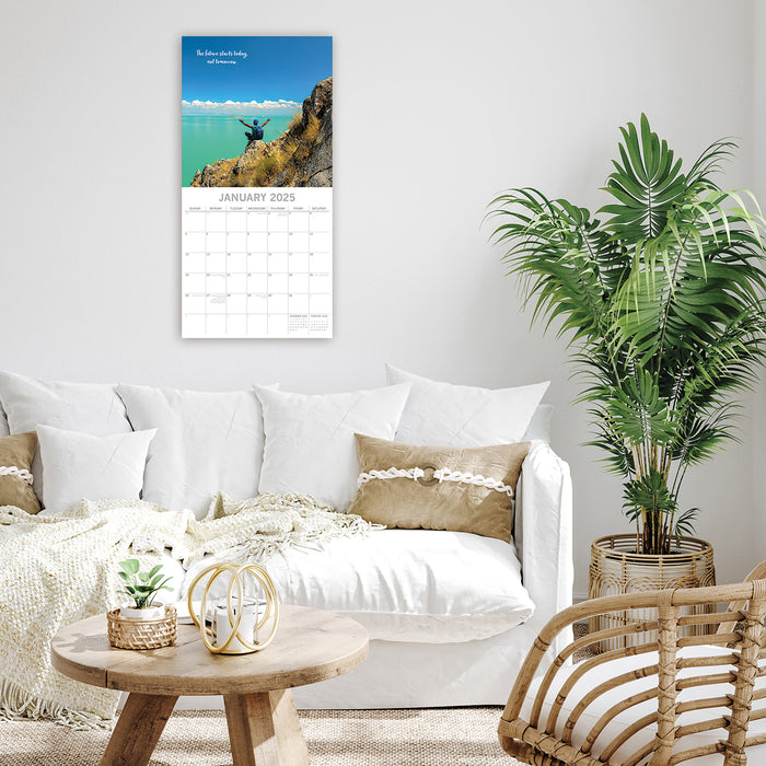 2025 Carpe Diem Wall Calendar (Online Exclusive) by  The Gifted Stationery Co Ltd from Calendar Club
