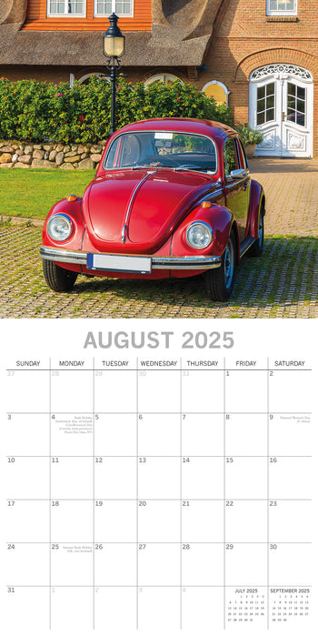 2025 Classic Beetles Wall Calendar (Online Exclusive)