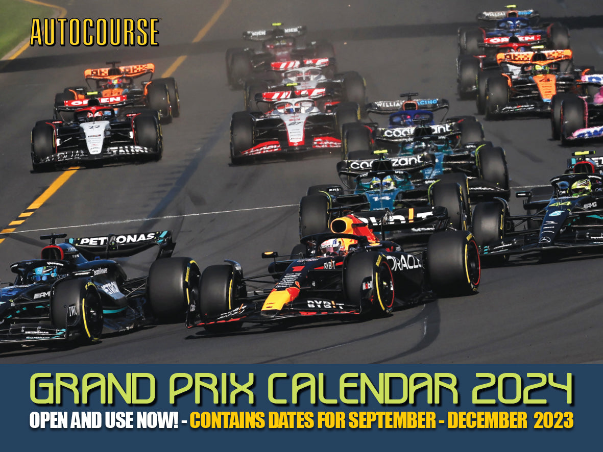 2024 Autocourse Grand Prix Wall Calendar — Calendar Club