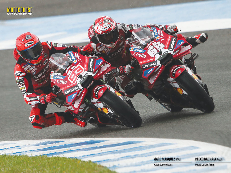 Motocourse Grand Prix Superbik 2027 Large Wall Calendar