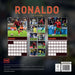2025 Cristiano Ronaldo Large Wall Calendar by  Pillar Box Red Publishing Ltd from Calendar Club