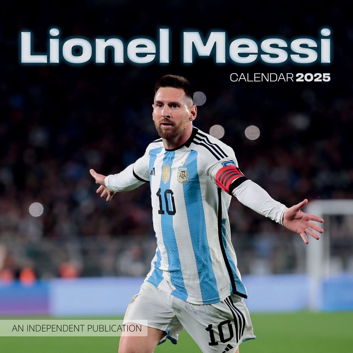 Calendar Club 2025 Lionel Messi Large Wall Calendar