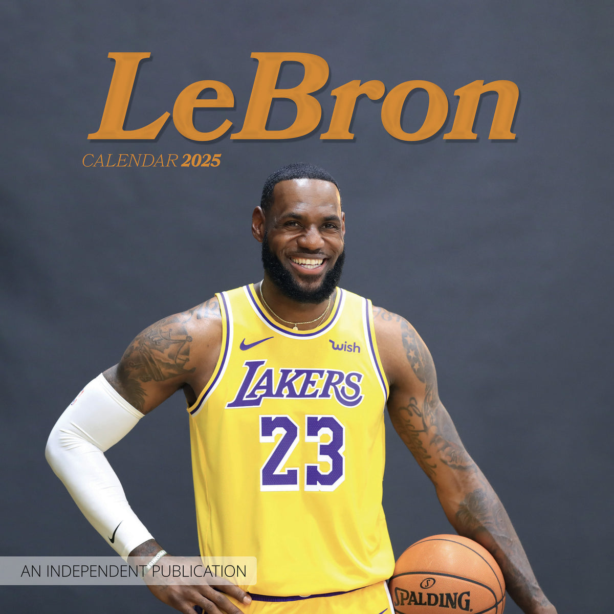 Calendar Club 2025 LeBron Calendar Wall Calendar