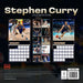 Stephen Curry 2026 Square Wall Calendar