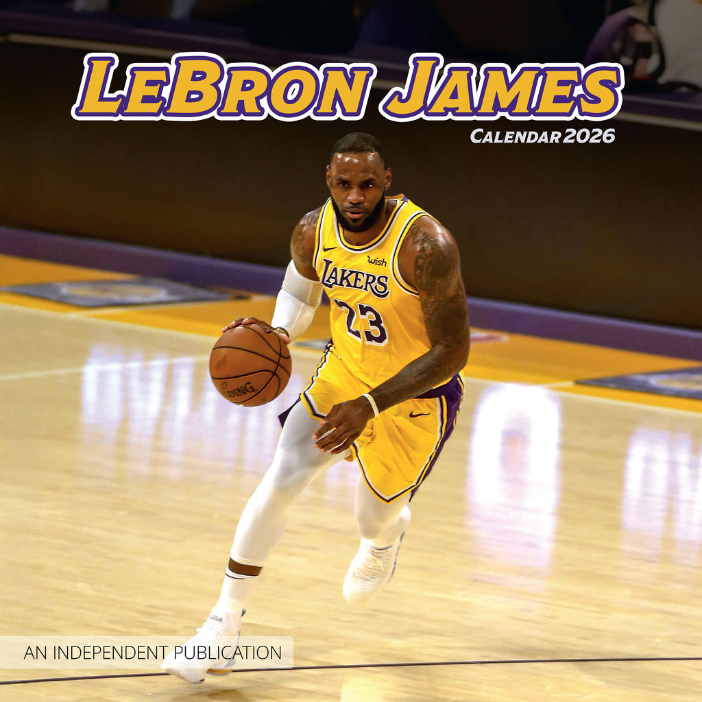 lebron james 2021 calendar