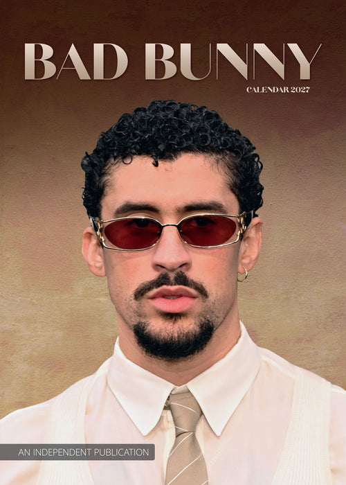 Bad Bunny 2027 A3 Wall Calendar