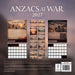 Anzacs at War 2027 Square Wall Calendar