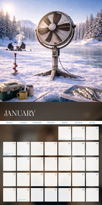 Only Fans 2027 Square Wall Calendar
