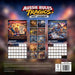 Aussie Rules Tragic 2027 Square Wall Calendar