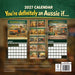 You're definely an Aussie if… 2027 Square Wall Calendar