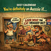 You're definely an Aussie if… 2027 Square Wall Calendar