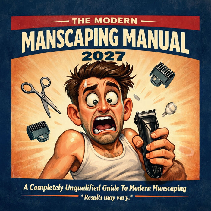 The Modern Manscaping Manual 2027 Square Wall Calendar