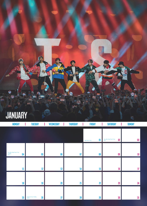 BTS 2027 A3 Wall Calendar