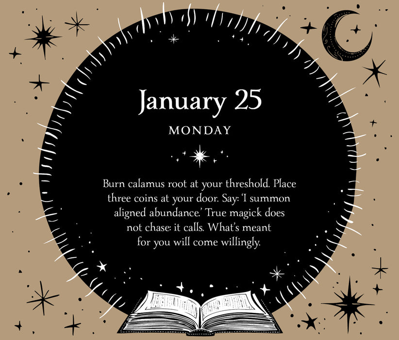Witch Calendar Daily Magick 2027 Page-A-Day Calendar